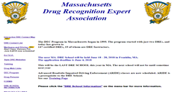 Desktop Screenshot of massdre.org